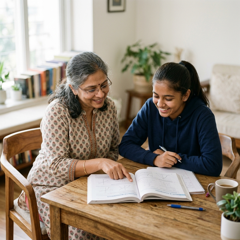 Mentor teaching student